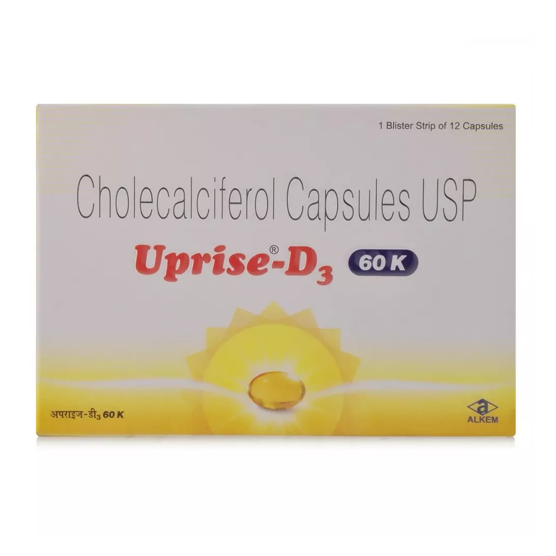Uprise D3 60k Soft Gelatin Capsule